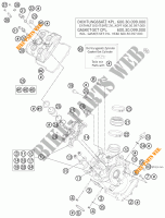 CILINDERKOP VOOR voor KTM 990 ADVENTURE WHITE ABS 2012