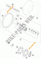 VOORWIEL voor KTM 990 ADVENTURE WHITE ABS 2012