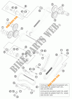 DISTRIBUTIERIEM voor KTM 990 ADVENTURE BLUE ABS 2012