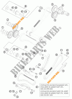 DISTRIBUTIERIEM voor KTM 990 ADVENTURE WHITE ABS 2012