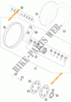 VOORWIEL voor KTM 990 ADVENTURE WHITE ABS 2012