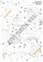 KABELBOOM voor KTM 990 ADVENTURE WHITE ABS SPECIAL EDITION 2012