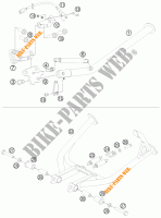 STANDAARD voor KTM 990 ADVENTURE WHITE ABS SPECIAL EDITION 2012
