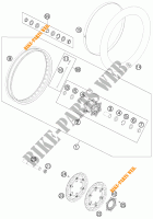 VOORWIEL voor KTM 990 ADVENTURE WHITE ABS SPECIAL EDITION 2012