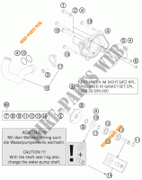 WATERPOMP voor KTM 990 ADVENTURE WHITE ABS SPECIAL EDITION 2012