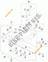 ACHTERBRUG voor KTM 990 ADVENTURE ORANGE ABS SPECIAL EDITION 2012