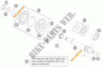 BALANSAS voor KTM 990 ADVENTURE ORANGE ABS SPECIAL EDITION 2012