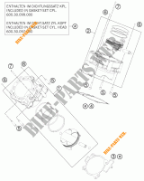 CILINDER voor KTM 990 ADVENTURE ORANGE ABS SPECIAL EDITION 2012