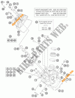 CILINDERKOP VOOR voor KTM 990 ADVENTURE ORANGE ABS SPECIAL EDITION 2012