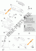 CONTACTSCHAKELAAR voor KTM 990 ADVENTURE ORANGE ABS SPECIAL EDITION 2012