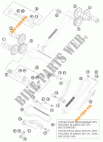 DISTRIBUTIERIEM voor KTM 990 ADVENTURE ORANGE ABS SPECIAL EDITION 2012