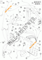 KABELBOOM voor KTM 990 ADVENTURE ORANGE ABS SPECIAL EDITION 2012