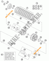 KOPPELING voor KTM 990 ADVENTURE ORANGE ABS SPECIAL EDITION 2012