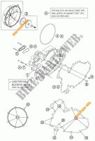 KOPPELINGS DEKSEL voor KTM 990 ADVENTURE ORANGE ABS SPECIAL EDITION 2012