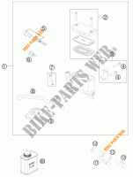 REMPOMP VOOR voor KTM 990 ADVENTURE ORANGE ABS SPECIAL EDITION 2012