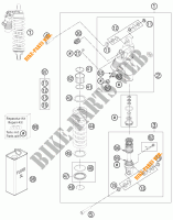 SCHOKBREKER voor KTM 990 ADVENTURE ORANGE ABS SPECIAL EDITION 2012