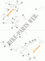 STANDAARD voor KTM 990 ADVENTURE ORANGE ABS SPECIAL EDITION 2012