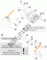 WATERPOMP voor KTM 990 ADVENTURE ORANGE ABS SPECIAL EDITION 2012