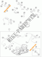 GASKLEP HUIS voor KTM 990 ADVENTURE DAKAR EDITION 2011