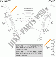 KLEPPEN voor KTM 990 ADVENTURE DAKAR EDITION 2011