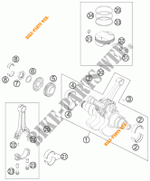 KRUKAS / ZUIGER voor KTM 990 ADVENTURE DAKAR EDITION 2011
