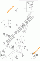 REMPOMP ACHTER voor KTM 990 ADVENTURE DAKAR EDITION 2011