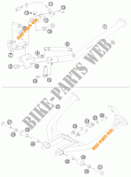 STANDAARD voor KTM 990 ADVENTURE DAKAR EDITION 2011