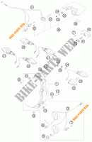 KOPLAMP / ACHTERLICHT voor KTM 990 ADVENTURE ORANGE ABS 2010