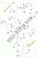 KOPLAMP / ACHTERLICHT voor KTM 990 ADVENTURE LIMITED EDITION 2010