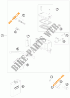 REMPOMP VOOR voor KTM 990 ADVENTURE LIMITED EDITION 2010