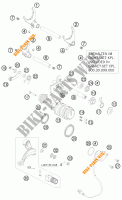 SCHAKEL MECHANISME voor KTM 990 ADVENTURE LIMITED EDITION 2010