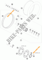 VOORWIEL voor KTM 990 ADVENTURE LIMITED EDITION 2010