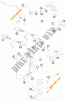 KOPLAMP / ACHTERLICHT voor KTM 990 ADVENTURE ORANGE ABS 2010