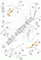 REMSYSTEEM ABS voor KTM 990 ADVENTURE ORANGE ABS 2010
