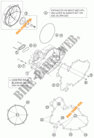 KOPPELINGS DEKSEL voor KTM 990 ADVENTURE ORANGE ABS 2009
