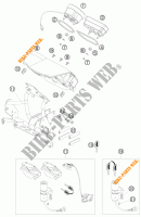 CONTACTSCHAKELAAR voor KTM 990 ADVENTURE ORANGE ABS 2006