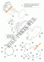 KOPPELINGS DEKSEL voor KTM 950 ADVENTURE BLACK 2005