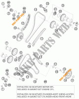DISTRIBUTIERIEM voor KTM 1190 RC8 ORANGE 2010