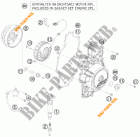 DYNAMO voor KTM 1190 RC8 ORANGE 2010