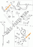 STUUR / BESTURING voor KTM 990 SUPERMOTO T SILVER 2010