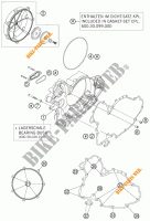 KOPPELINGS DEKSEL voor KTM 990 SUPERMOTO T LIMITED EDITION 2010