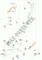 REMPOMP ACHTER voor KTM 990 SUPERMOTO T LIMITED EDITION 2010