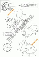 KOPPELINGS DEKSEL voor KTM 990 SUPERMOTO R 2010
