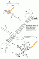 STUUR / BESTURING voor KTM 620 SC SUPER-MOTO 2001