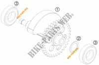BALANSAS voor KTM 690 SMC R ABS 2015
