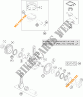 KRUKAS / ZUIGER voor KTM 690 SMC R ABS 2015