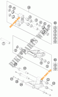 SCHOKBREKER LINK PRO LEVER voor KTM 690 SMC R ABS 2015