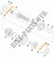 VERSNELLINGSBAK PRIMAIRE AS voor KTM 690 SMC R ABS 2015