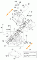 CILINDERKOP voor KTM 690 SMC R 2013