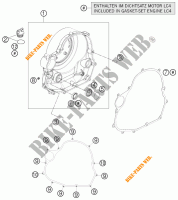 KOPPELINGS DEKSEL voor KTM 690 SMC R 2013